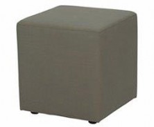 Sturdy Cube Ottoman. 450 X 450 X 420 H. Any Fabric Colour